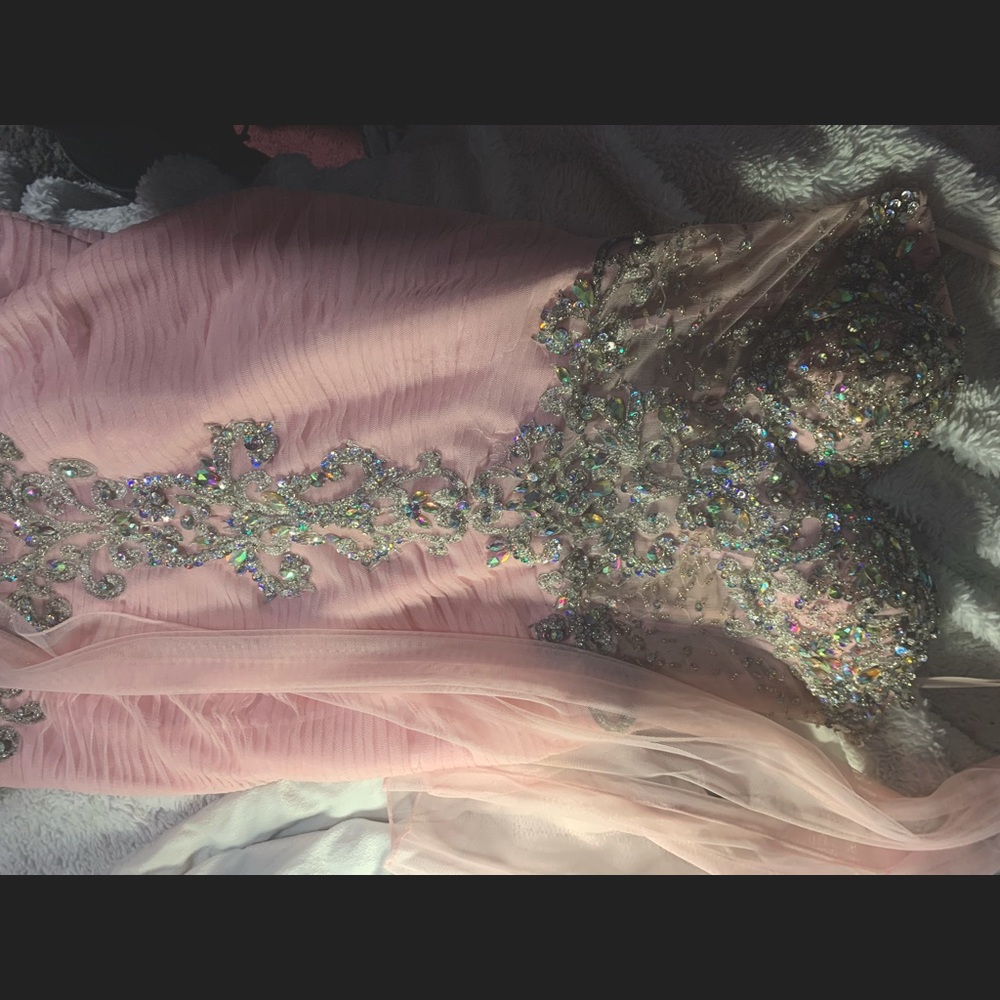 Mermaid style prom dress